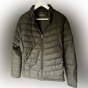 Primark Olive Green Puffer Jacket